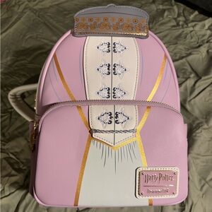 Loungefly Harry Potter Lavender and Gold Backpack